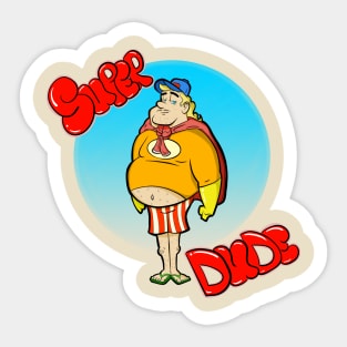 Super Dude Sticker